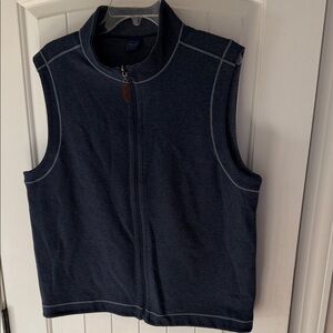 Wilkens Bros. Heritage collection Sleeveless Vest - Gray/Blue Reversible